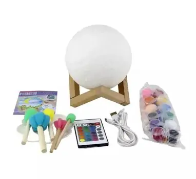Handmade Moon Lamp Set - მთვარის ლამფის შესაქმნელი ნაკრები, 2 image