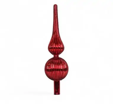 Ruby Regal Spire Christmas Decoration - ნაძვის ხის წვეტის დეკორაცია, 2 image