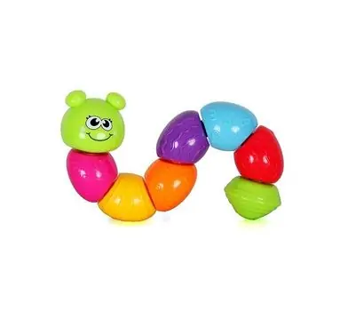 Moni Toys Rattle Caterpillar K999-133B - სათამაშო მუხლუხო