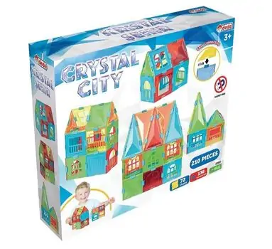 Dede  Crystal Cit 210 Pcs - კონსტრუქტორი