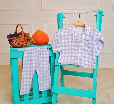 Cute Baby Blue Pijamas 2in1 Set - საბავშვო საღამური