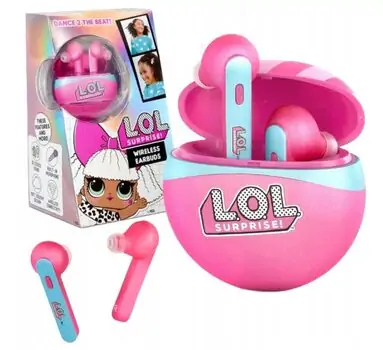 LOL Wireless Earphones Surprise - საბავშვო უკაბელო ყურსასმენები