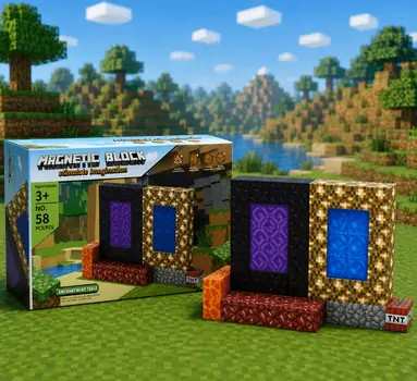 Minecraft Magnetic Blocks - მაგნიტური კუბიკები