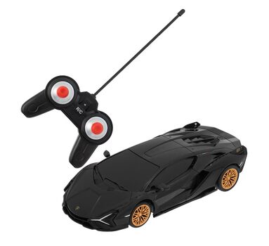 Remote Control Car Black Lamborghini Sian - სათამაშო ლამბორგინის შავი მანქანა, 2 image