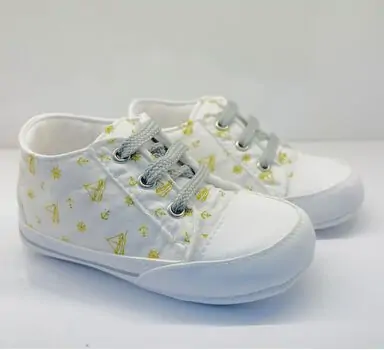 Papulin Baby Shoes 0-12 Months 4290 ჩვილის ფეხსაცმელი YELLOW