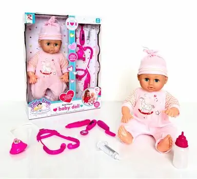 Moni Toys doll 8100 სათამაშო თოჯინა აქსესუარებით