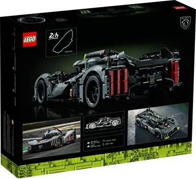 Lego Technic 42156 PEUGEOT 9X8 24H Le Mans Hybrid Hypercar, 8 image