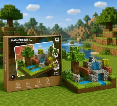 Minecraft Magnetic Cubes - მაგნიტური კუბიკები
