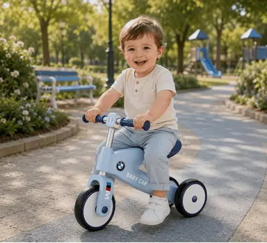 Baby Tricycle Classy Blue - საბავშვო ველოსიპედი