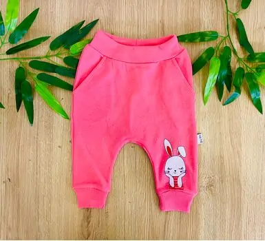 Bobix Baby Sleepy Bunny 4923 Dark Pink ჩვილის შარვალი, 2 image