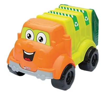 Dede 01465 MY FIRST GARBAGE TRUCK საბავშვო მანქანა, 4 image