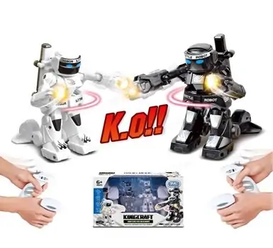 სათამაშო ბოქსიორი რობოტი- BATTLE ROBOTS, 3 image