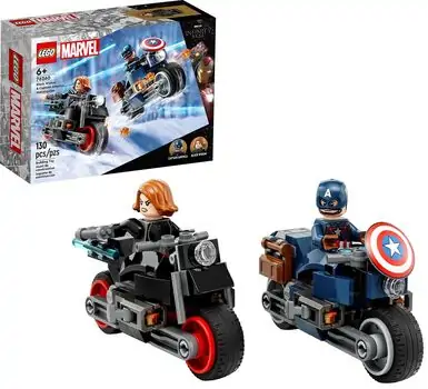 Lego Super Heroes 76260 Black Widow & Captain America Motorcycles