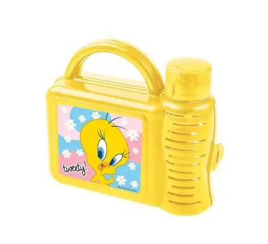 Tuffex Tweety Lunch Box Set With Water Bottle  - საბავშვო ლანჩ-ბოქსი, წყლის ბოთლით
