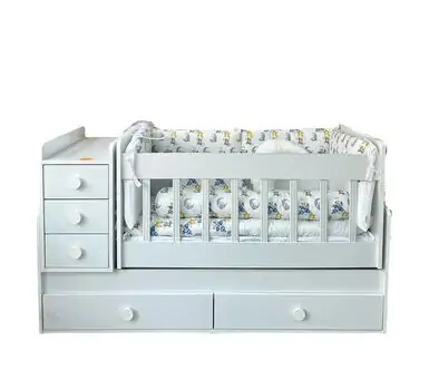 Bianco White Color Cradle ახალშობილის საწოლი, 3 image