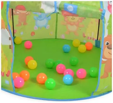 Moni Toys Yurt Tent + 25 Ocean Balls 995-5001Ι - საბავშვო სათამაშო კარავი, 3 image