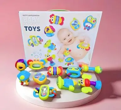 Baby Yard Rattles Toys Set - განსავითარებელი სათამაშოების ნაკრები