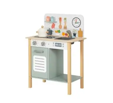 Hi Pando Kitchen Set - საბავშვო ხის სამზარეულო, 3 image
