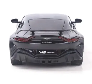 Remote Control Black Aston Martin V12 Car - სათამაშო დისტანციურად მართვადი ასტონ მარტინის შავი მანქანა, 9 image