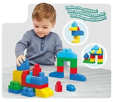 Mega Bloks Let's build it სათამაშო კონსტრუქტორი FFG23 413-5059