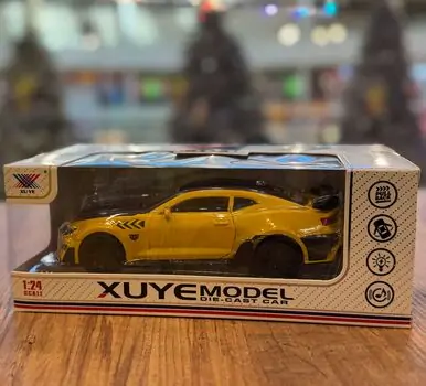 Diecast Pullback Car With Light And Music - სათამაშო მექანიკური მანქანები, 2 image
