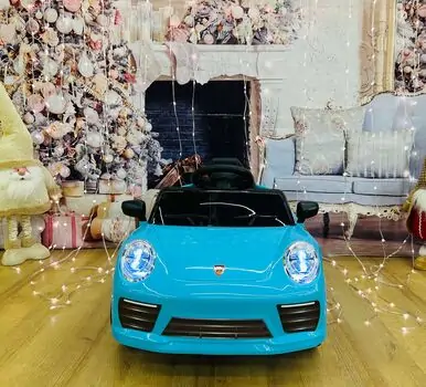 Electric Car Blue - ელექტრო მანქანა, 2 image
