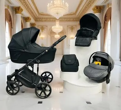 Adamex Locco Light 4 in 1 Stroller TK53 - საბავშვო ეტლის კომპლექტი
