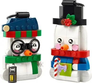 Lego 40812 Snowman Ornaments, 2 image