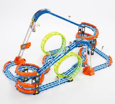 Glow in The track With Two Loops Set  - სათამაშო ტრასა, 2 image