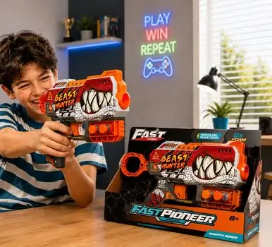 Beast Hunter Fast Pioneer Manual Gun - სათამაშო თოფი