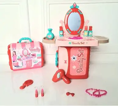 Beauty salon playset in case 008-973A სათამაშო ტრილიაჟი, 6 image