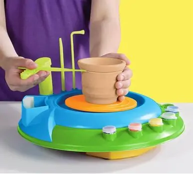 Cra Z Art Motorized Pottery Wheel ჭურჭლის დასამზადებელი ბორბალი, 5 image