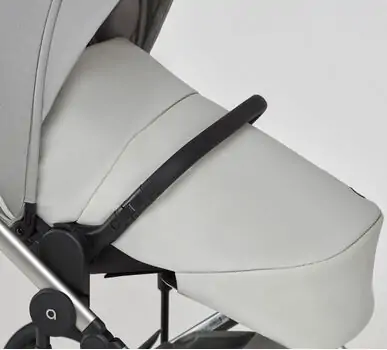 Anex Mev/Eli/Flo Foot Cover For Seat Unit Light Grey საბავშვო ეტლის ფეხსაფარი, 6 image