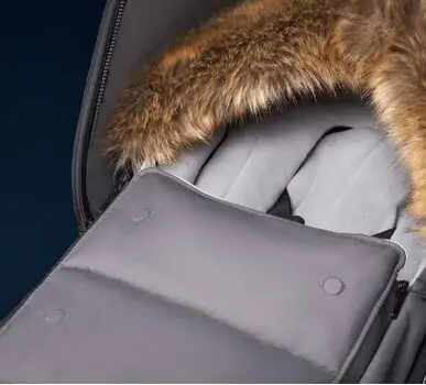 Anex Footmuff HUG 6+ Dark Grey ეტლის ფეხსაფარი, 2 image