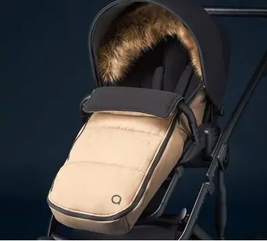 Anex Footmuff HUG 6+ Brown ეტლის ფეხსაფარი