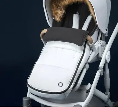 Anex Footmuff HUG 6+ Light Grey ეტლის ფეხსაფარი