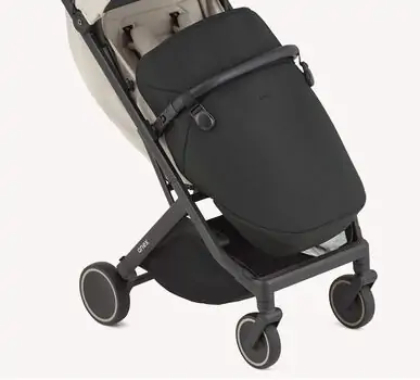 Anex Air-X² Foot Cover Black - საბავშვო ეტლის ფეხსაფარი