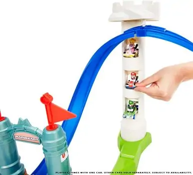 Hot Wheels Mariokart Circuit Slam Track Set - საბავშვო სათამაშო ტრასა, 4 image