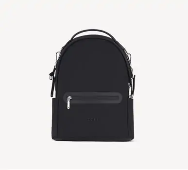 Anex Backpack Black - საბავშვო ეტლის დედის ჩანთა