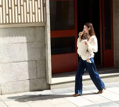 Anex Baby Carrier Whiz-hug cloud - კენგურუ, 11 image