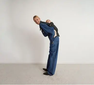 Anex Baby Carrier Whiz-hug lownight - კენგურუ, 3 image