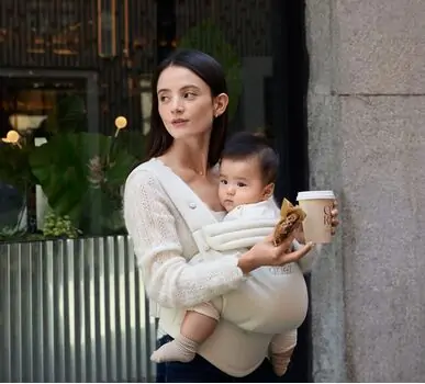 Anex Baby Carrier Whiz-hug cloud - კენგურუ, 12 image