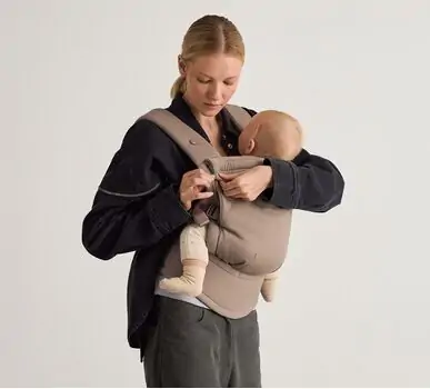 Anex Baby Carrier Whiz-hug mokki  - კენგურუ, 10 image