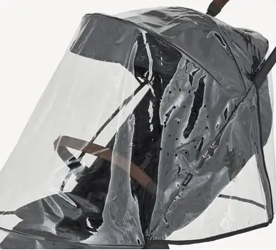 Anex Air-Q stroller Rain Cover - საბავშვო ეტლის საწვიმარი, 3 image