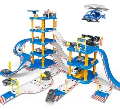 Police Car Set - სათამაშო პოლიციის მანქანების ნაკრები