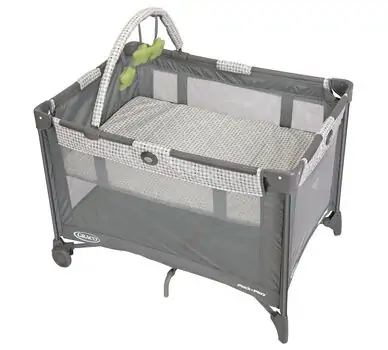 Graco 1801373 ON THE GO PASADENA ორ დონიანი საწოლ-მანეჟი