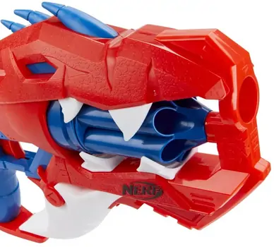 Nerf DinoSquad Raptor-Slash Dart Blaster F2475 ბლასტერი რბილი ტყვიებით, 3 image