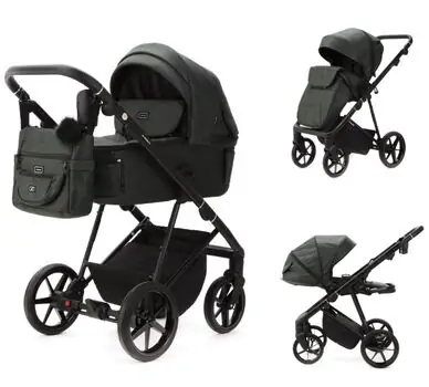Adamex Vasco 3 in 1 Stroller TK105 - საბავშვო ეტლის კომპლექტი, 2 image