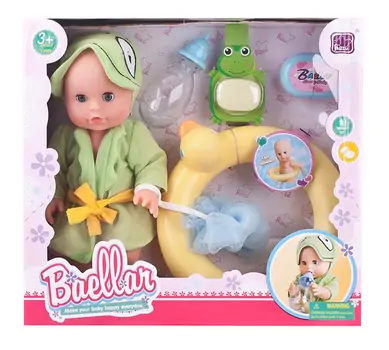 Moni Toys doll with swim ring 30cm 8499 თოჯინა აქსესუარებით, 2 image