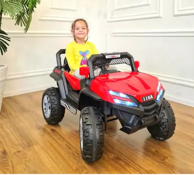 New Concept Jeep For Kids Red - საბავშვო ელექტრო მანქანა